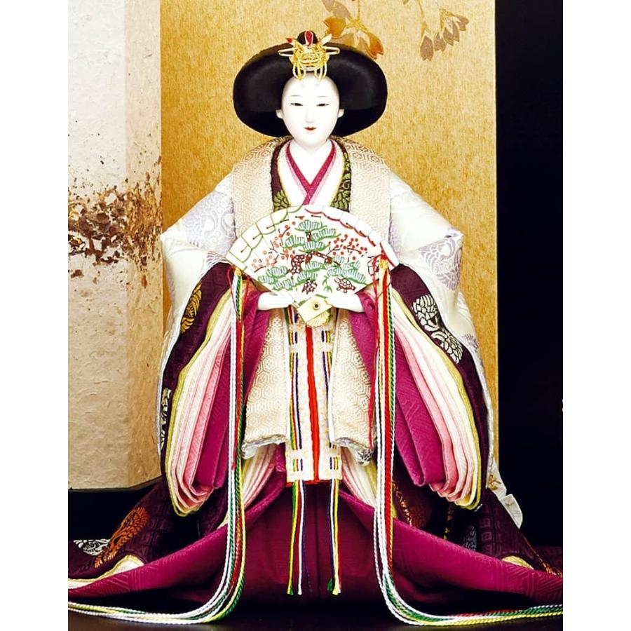 雛人形 吉徳大光 ひな人形 平飾り 親王飾り 立雛 立姿雛 束帯十二単 三