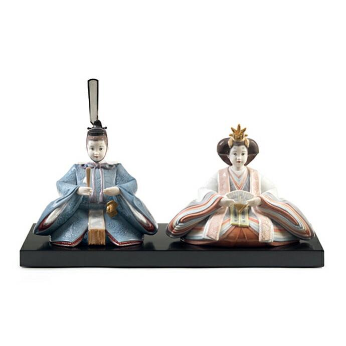 リヤドロ 雛人形 Lladro コンパクト ひな人形 雛 親王飾り 60周年記念