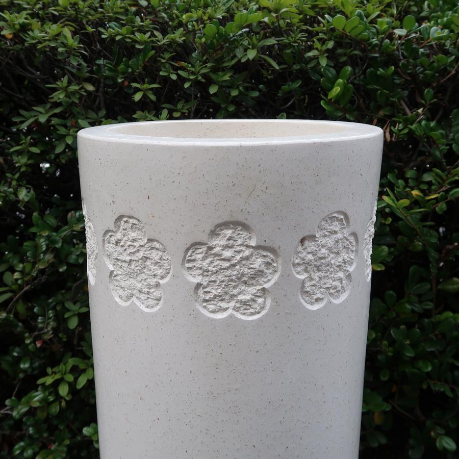 プルメリア傘立て テラゾー 人造大理石 セメント コンクリート