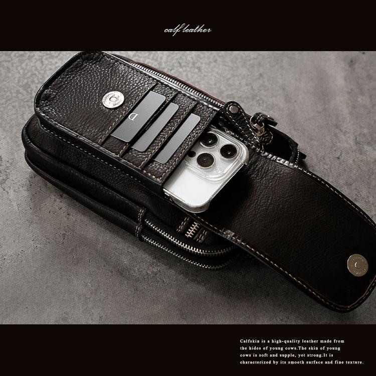 DAYSART（デイズアート） バッグ メンズ ベルトポーチ 本革 レザー