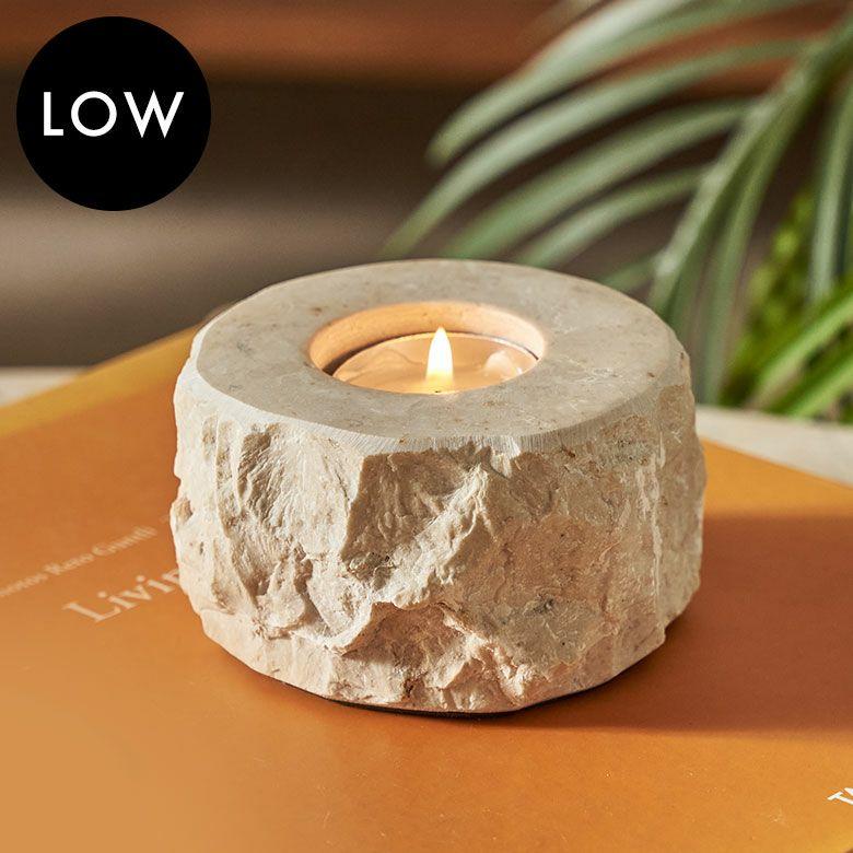 キャンドルホルダー おしゃれ 大理石 ろうそく立て 蝋燭立て テーパー