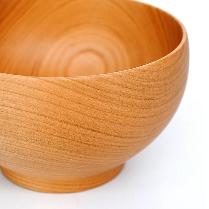 SONOBE めいぼく椀 さくら 中 03406 / 薗部産業 銘木椀 汁椀 お椀