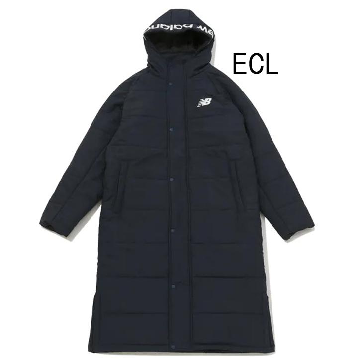 New Balance（ニューバランス） 中綿ベンチコート ロング丈 メンズ