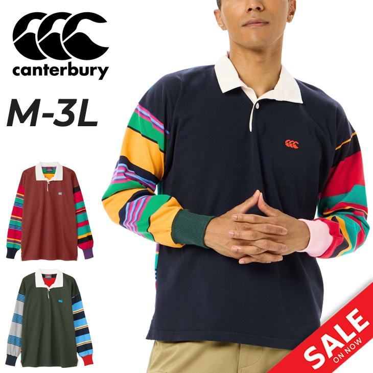 カンタベリー（Canterbury） ラガーシャツ 長袖 メンズ ユニセックス