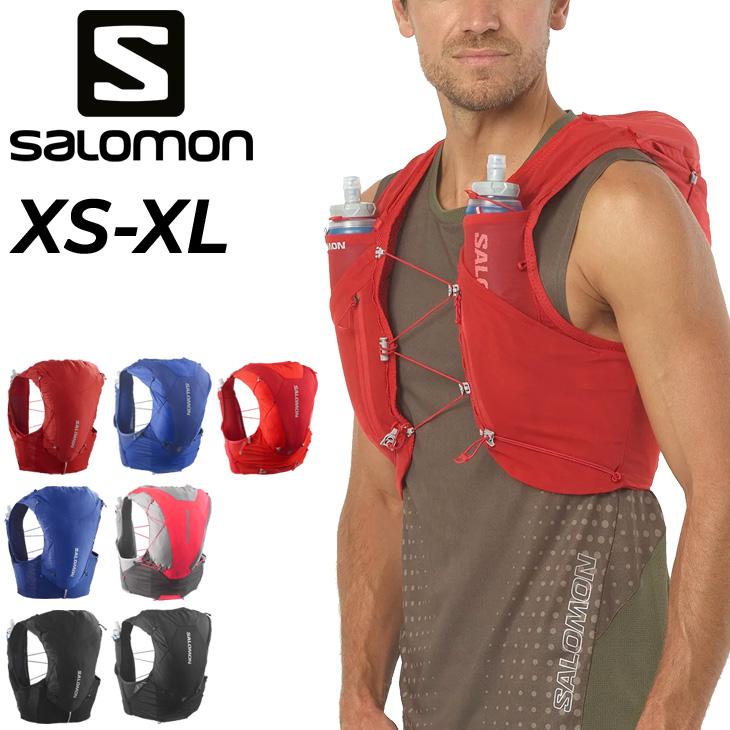 SALOMON（サロモン） ランニングベスト フラスク付 SALOMON ADV SKIN