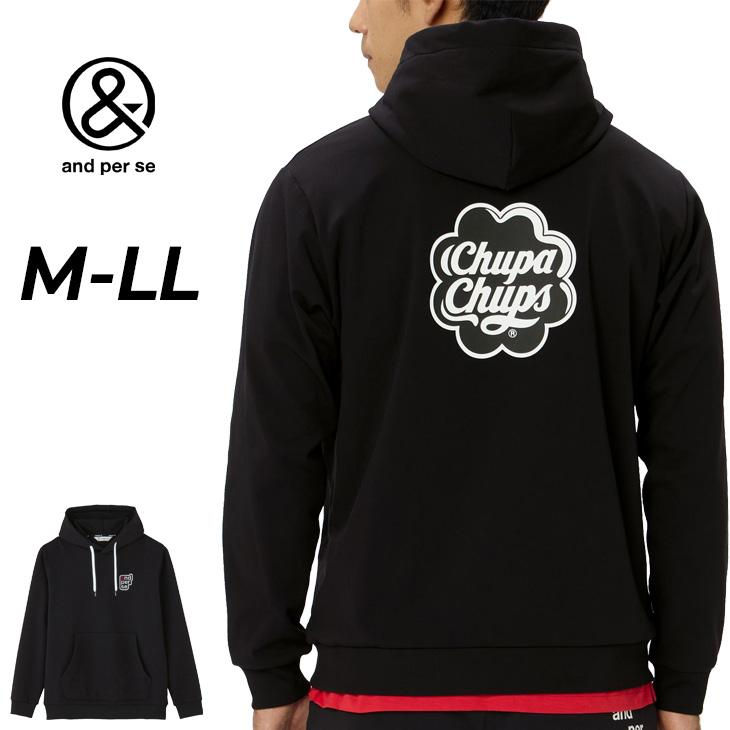 and per se（アンパスィ） スウェットパーカー メンズ ゴルフウェア