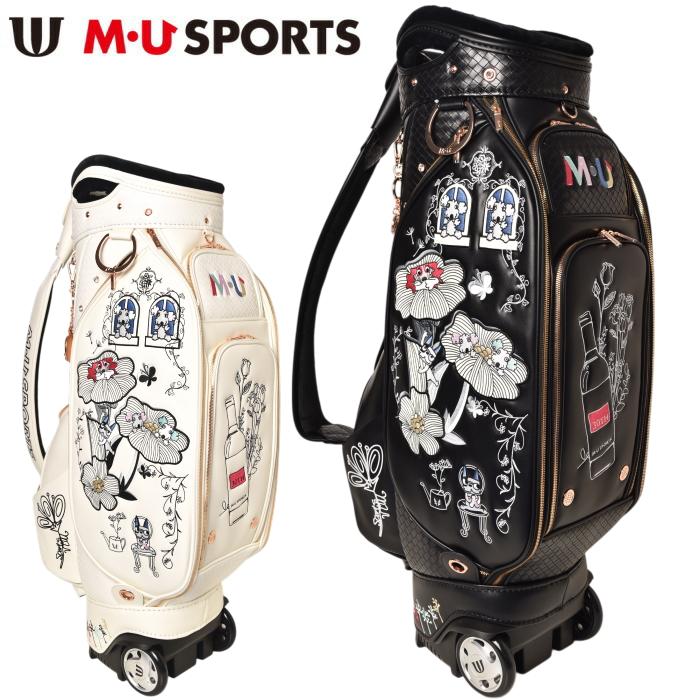 M・U SPORTS MUスポーツ ゴルフ 2025春夏新作 レディース キャディ