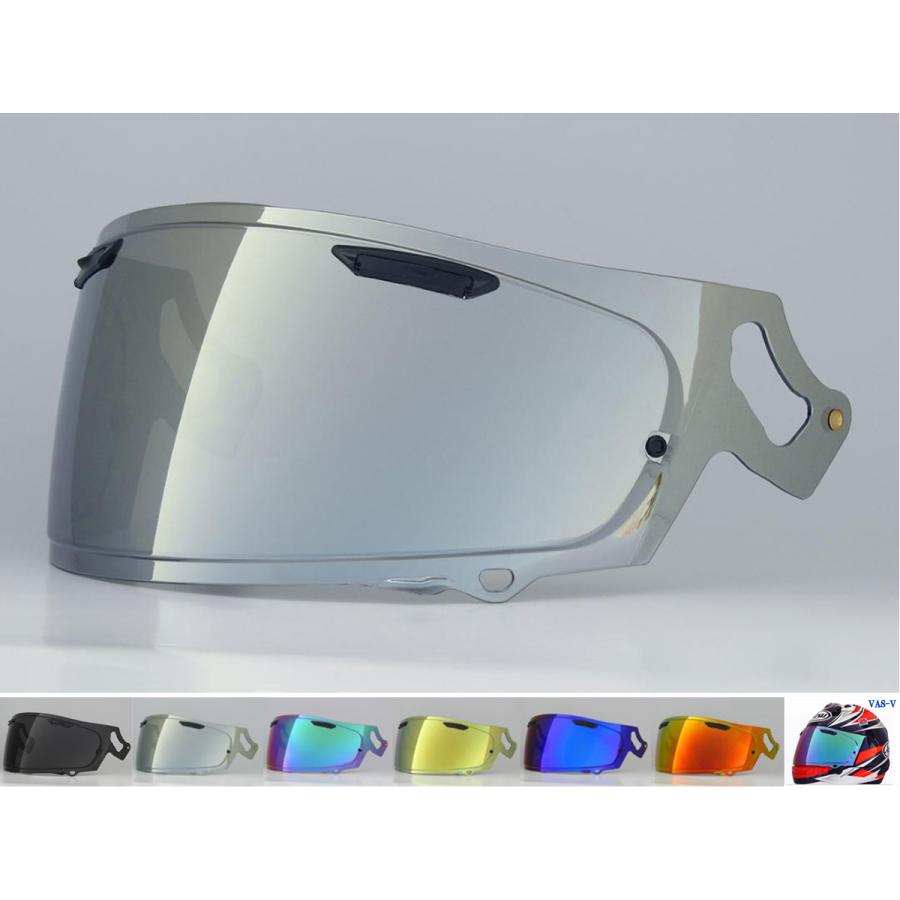 VAS-V MV ミラーシールド シルバー RXP 社外品 ( アライ ヘルメット