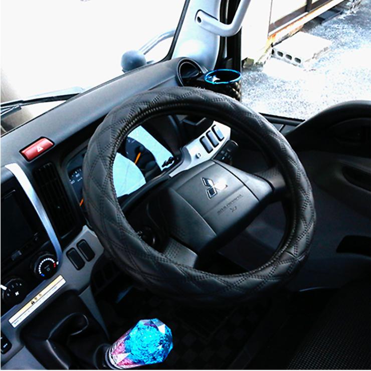 ふそう 大型NEWスーパーグレート ステアリングカバー ハンドルカバー