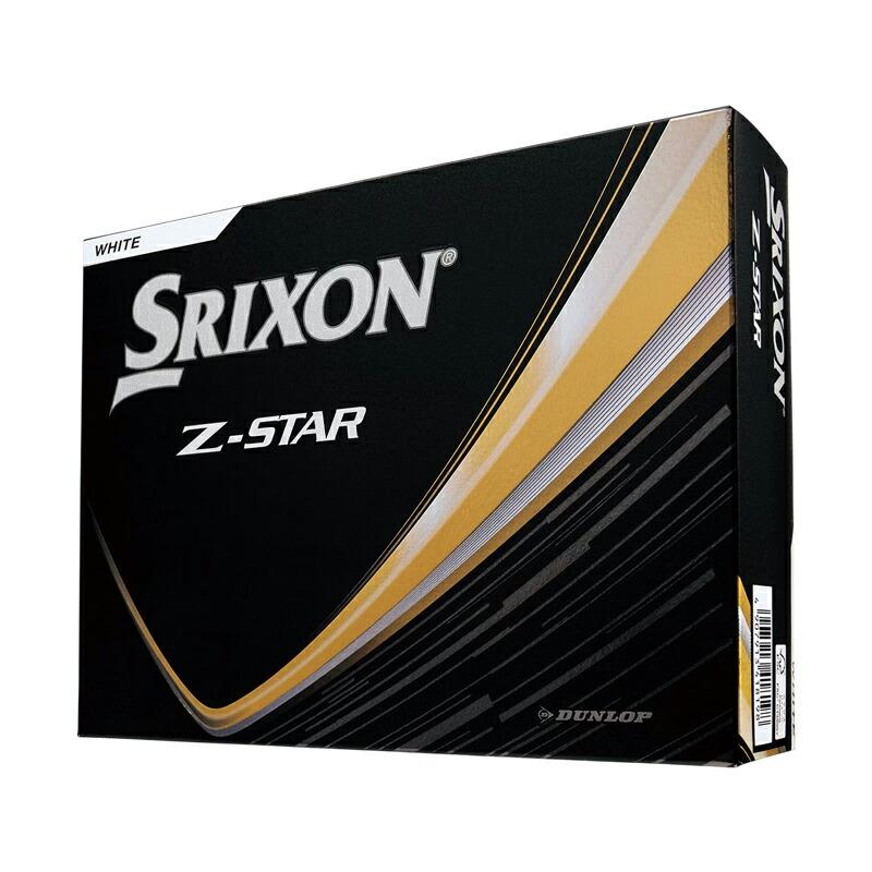 Z-STAR 【即納】 スリクソン Zスター ホワイト 2025 2ダース 24個入り