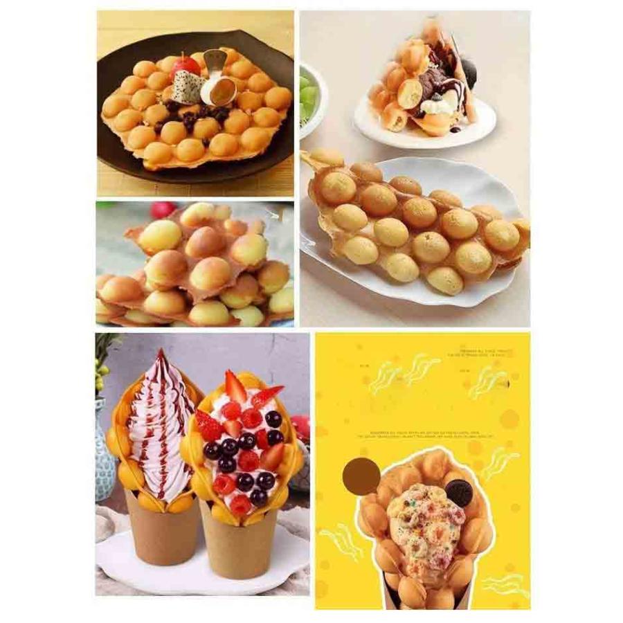 ワッフルメーカー スイーツ バブルワッフル エッグワッフルメーカー JW