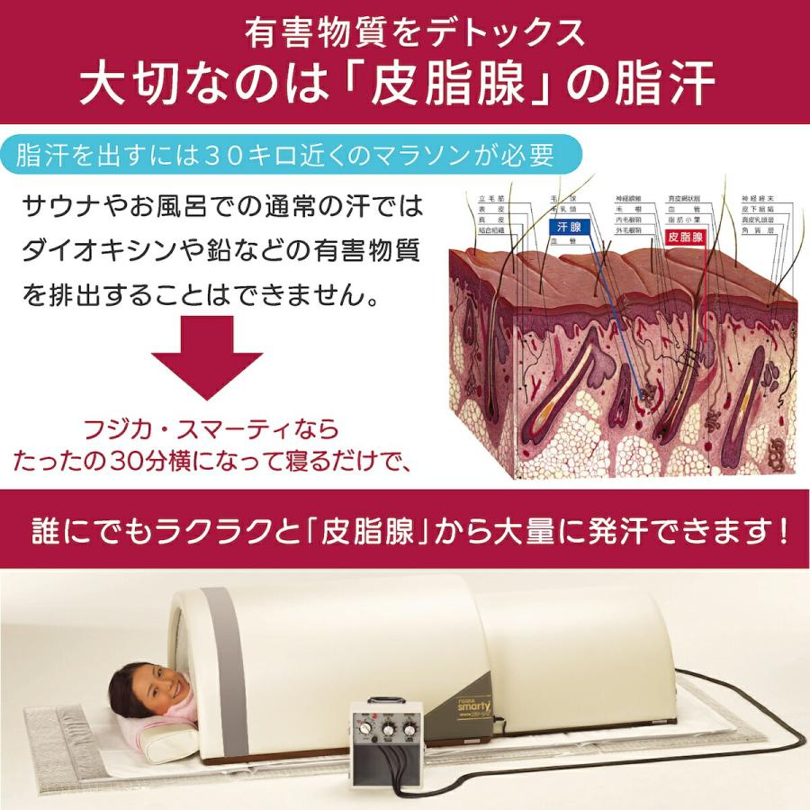 フジカ スマーティ F4-NX型 正規品 遠赤外線ドーム型サウナ デジタル式