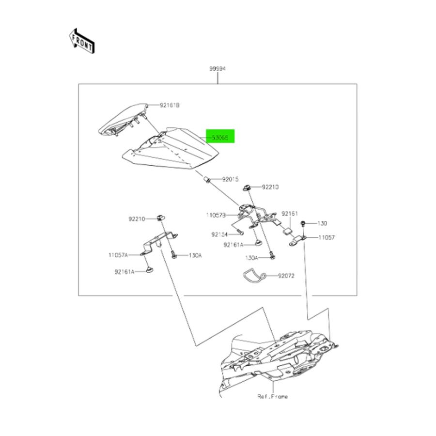 カワサキ（Kawasaki） タイカワサキ純正 ニンジャ Ninja ZX-25R SE ZX