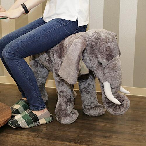 スツール 乗って遊べる 動物 椅子 座れる ぬいぐるみ いす 耐荷重 約