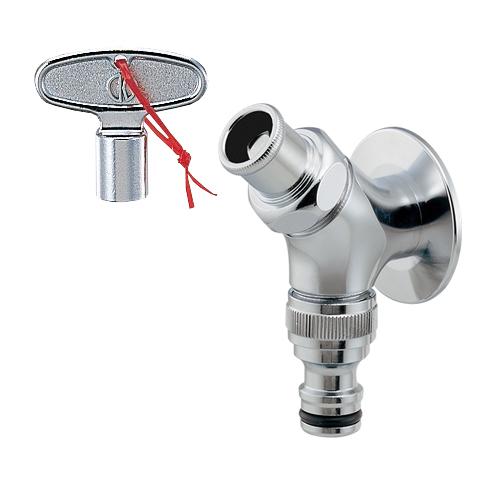 カクダイ（KAKUDAI） 703-241 カップリング水栓 共用散水栓 : アクア