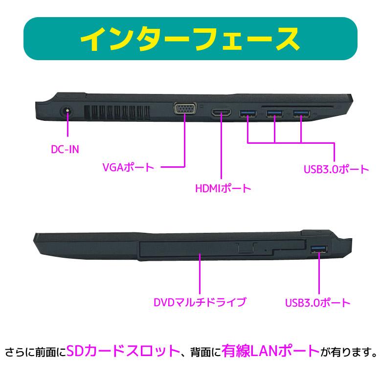 LIFEBOOK A 第6世代 Core i7搭載 ノートパソコン 富士通 A746/N