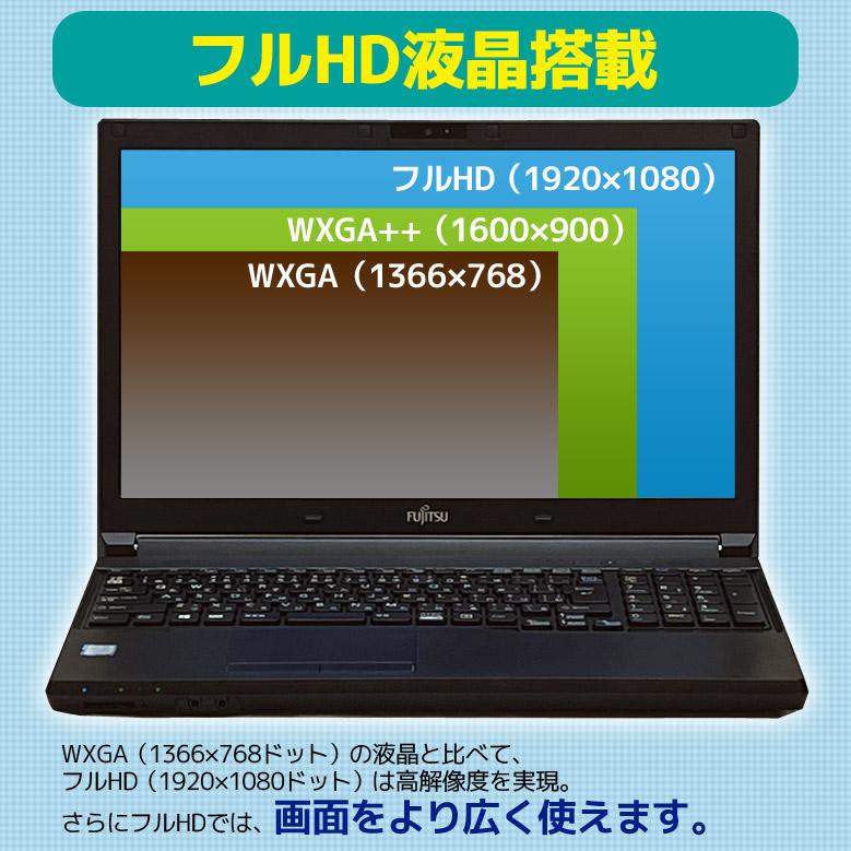 LIFEBOOK A 第6世代 Core i7搭載 ノートパソコン 富士通 A746/N