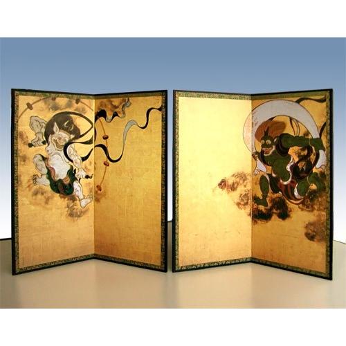二曲一双 -国宝 風神雷神図屏風- / インテリア用 : 京都からの逸品