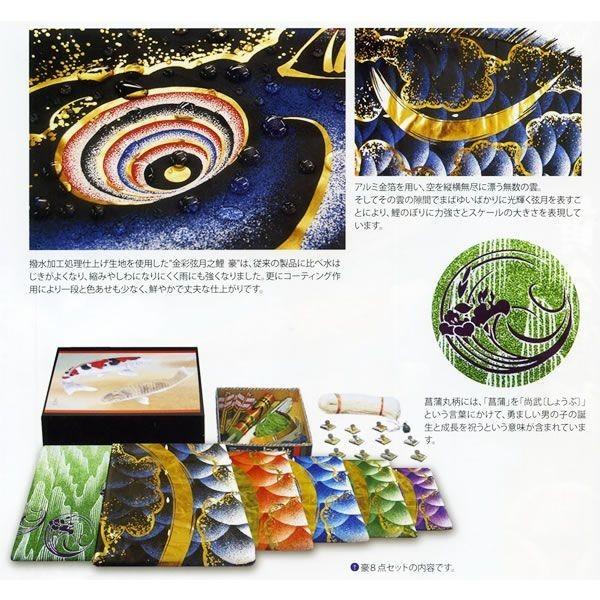 徳永鯉のぼり 豪 鯉セット3m 8点 こいのぼり 【送料無料】 : アークス