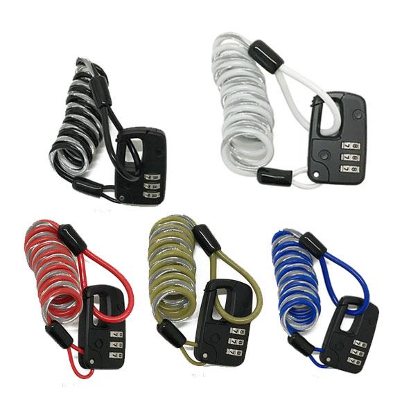 ASAHI あさひ サドルワイヤーリフレクト -K 3x900mm 暗証番号式 サドル