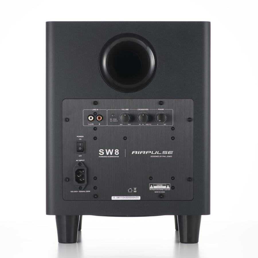 SW8 AIRPULSE [エアパルス] サブウーファー : アバックYahoo!店 - 通販