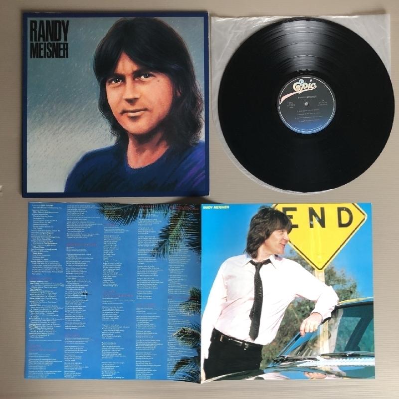 ランディ・マイズナー Randy Meisner 1982年 LPレコード 紺碧の
