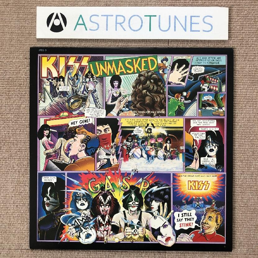 キッス Kiss 1980年 LPレコード 仮面の正体 Unmasked 国内盤 Hard rock