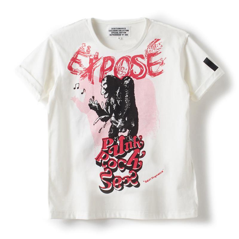 SEDITIONARIES（セディショナリーズ） Tシャツ EXPOSE(セディショナ
