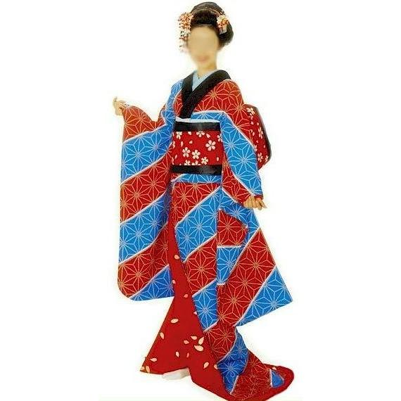 中振袖 裾引き 裾一重 （雨22108） すそひき 振袖 裾引 舞台 衣装 着物