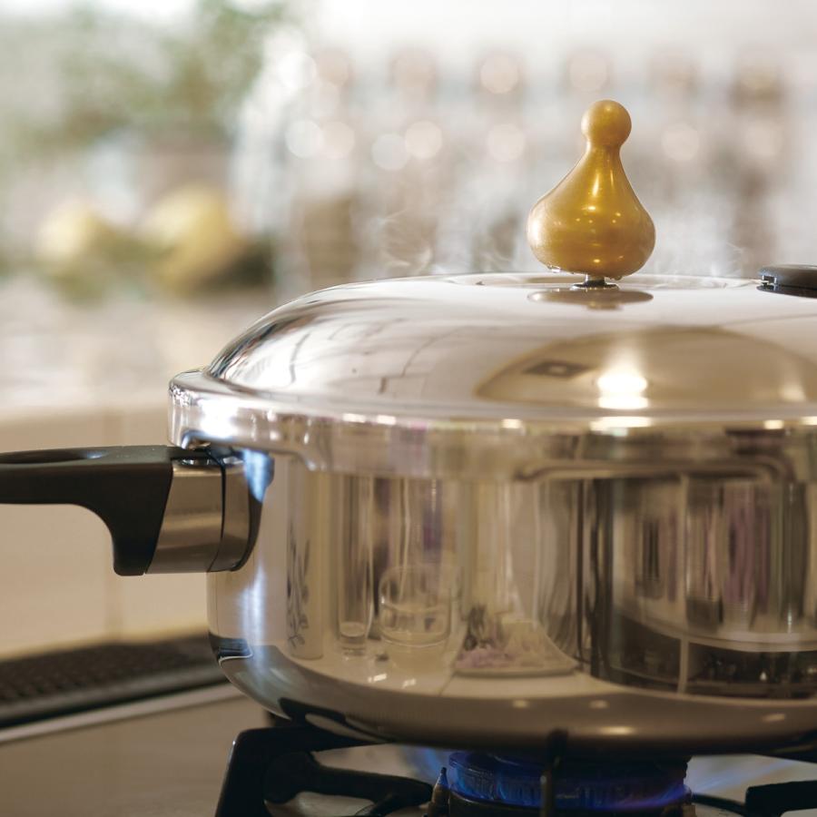 アサヒ軽金属 ＼10%OFFクーポン／ 圧力鍋 IH ガス 時短 節電 節ガス