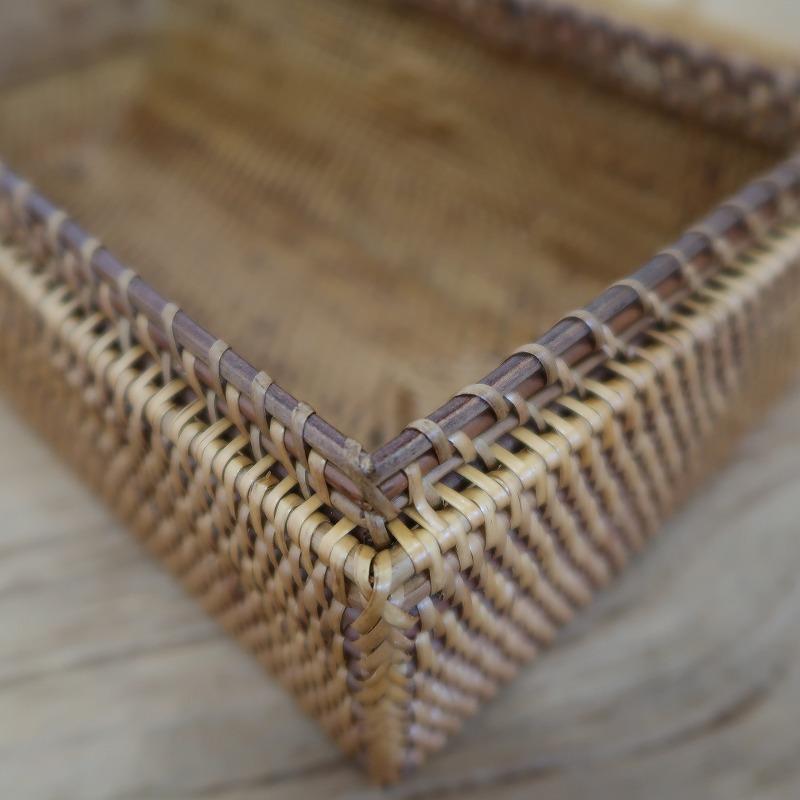 アタ ボックスティッシュケース バリ島 【アジアン雑貨 バリ雑貨 籐 藤