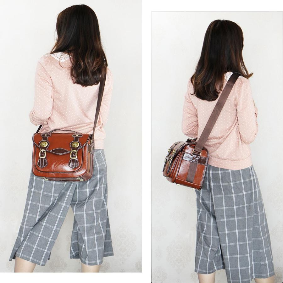 カメラバッグ ショルダータイプ たっぷり入るLサイズ アンティーク調