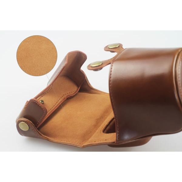 OLYMPUS PEN レザーカメラケース オリンパス E-PL9 E-PL8 E-PL7用 お