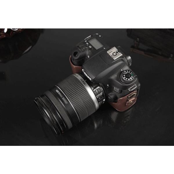 レザーカメラケース CANON EOS Kiss X10i X9i X8i Eos 9000D 8000D