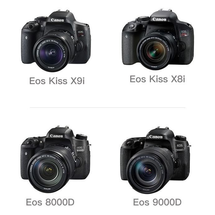 レザーカメラケース CANON EOS Kiss X10i X9i X8i Eos 9000D 8000D