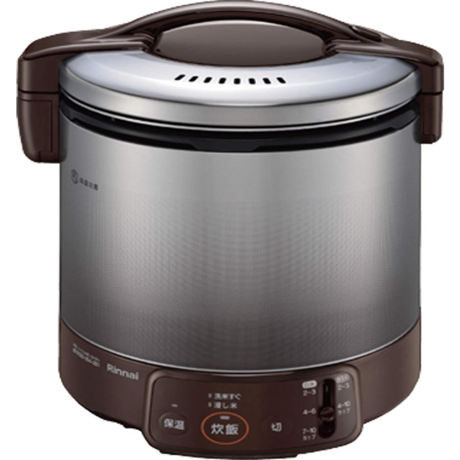 リンナイ（Rinnai） ガス炊飯器 RR-100VQ（DB） こがまる 1升炊き/電子