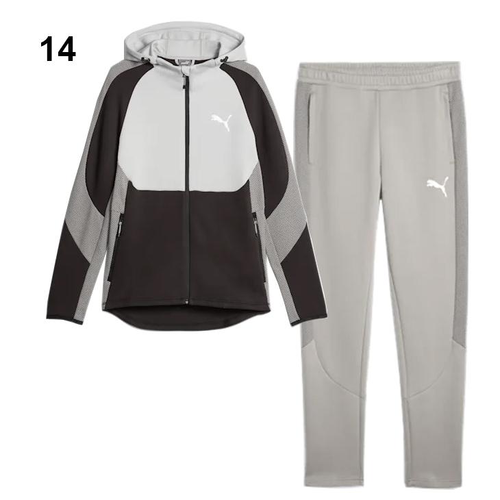 PUMA（プーマ） スウェット 上下 メンズ PUMA EVOSTRIPE ジャケット