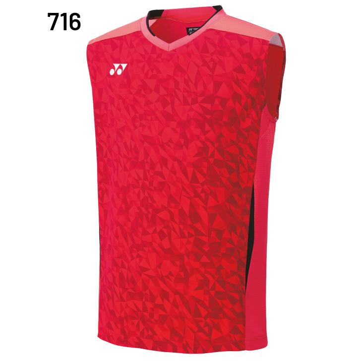 YONEX（ヨネックス） メンズ ノースリーブ ゲームシャツ バドミントン