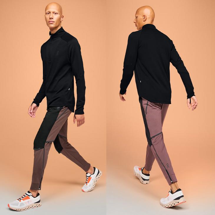 On（オン） ランニングパンツ メンズ ロングパンツ タイトフィット 高