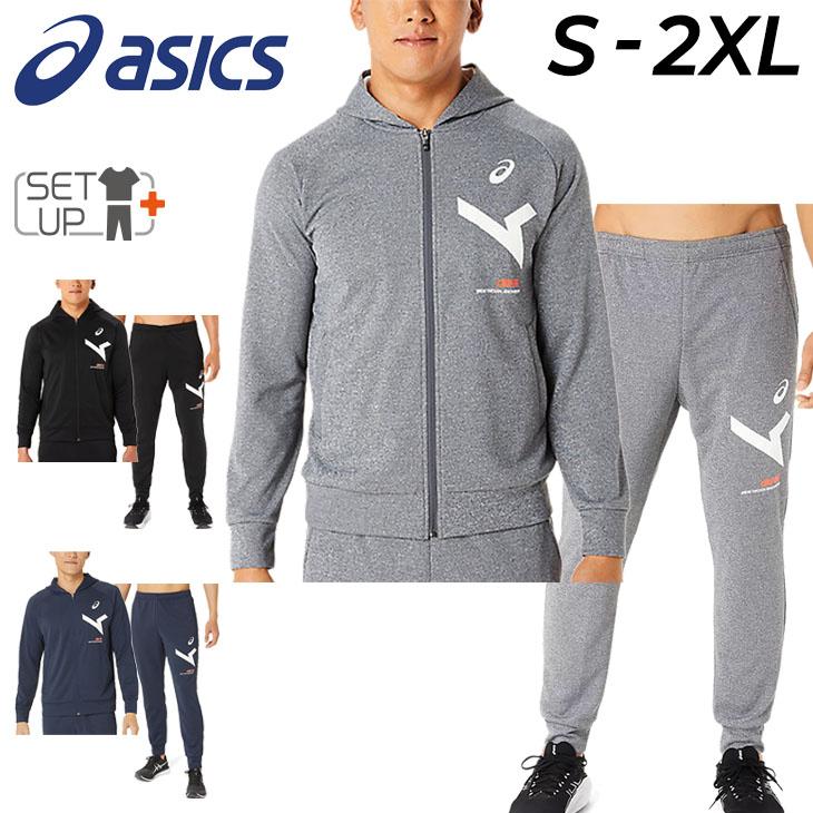 ASICS（アシックス） メンズ スウェット 上下 asics A-I-M ジャケット