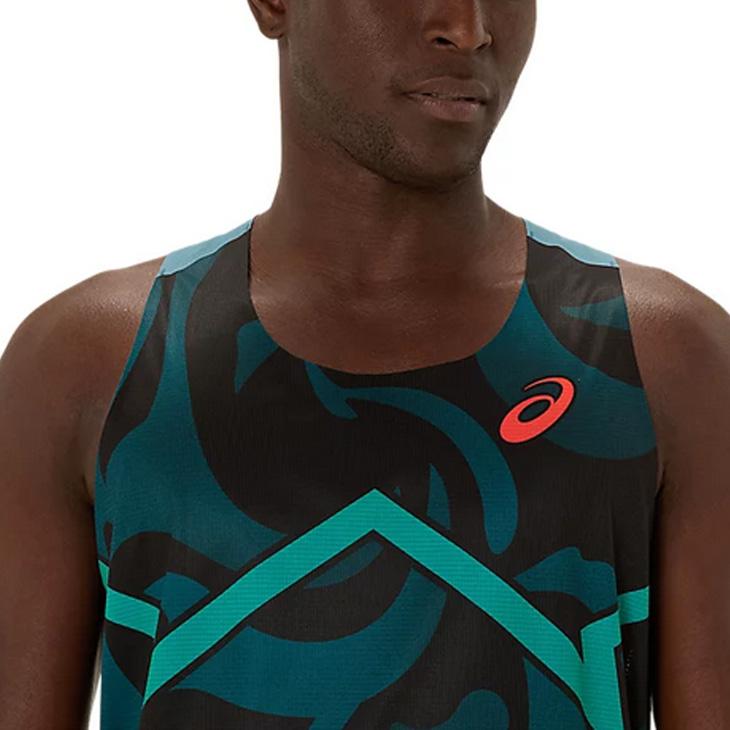 ASICS（アシックス） ノースリーブ メンズ ランニングウエア asics