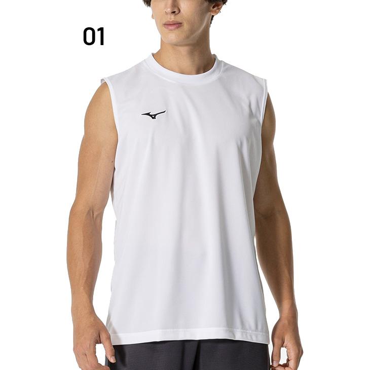 MIZUNO（ミズノ） ノースリーブシャツ メンズ ナビドライ タンクトップ
