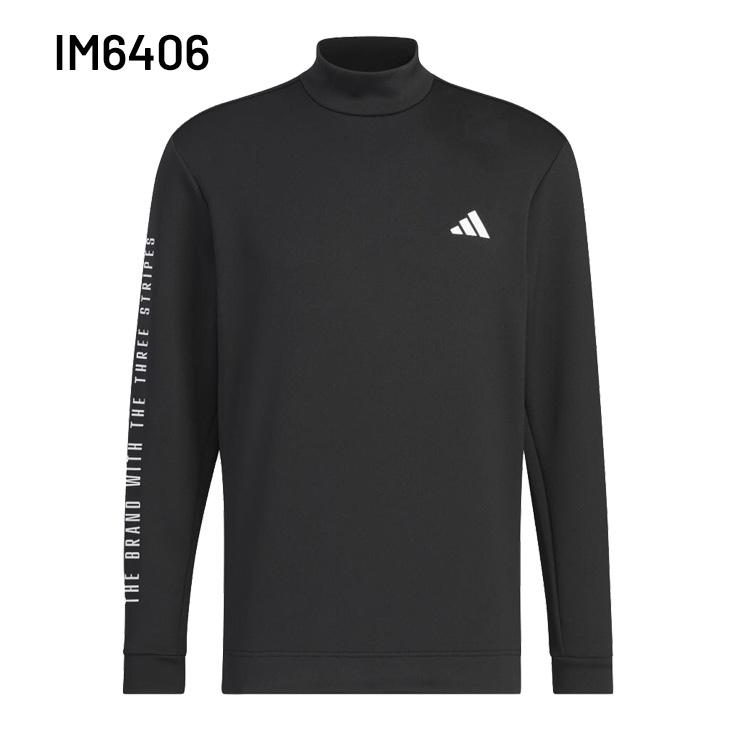 adidas（アディダス） モックネックシャツ 長袖 メンズ ゴルフウェア