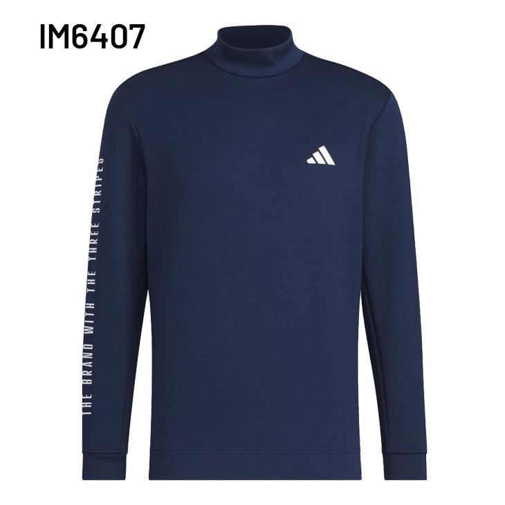 adidas（アディダス） モックネックシャツ 長袖 メンズ ゴルフウェア