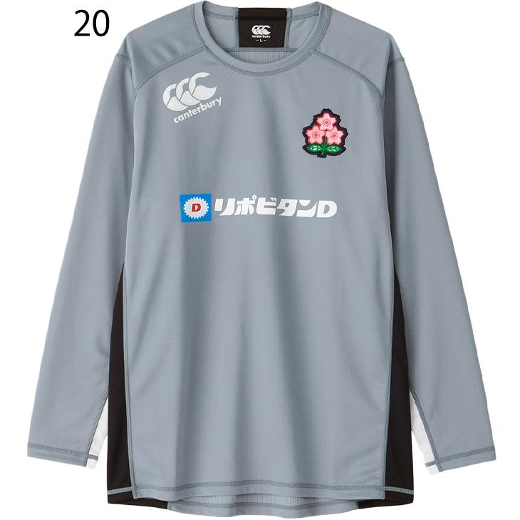 シャツ カンタベリー 長袖 Tシャツ メンズ ラグビー 日本代表
