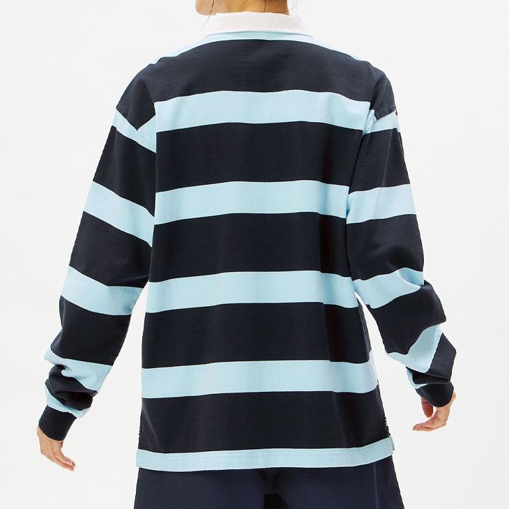 カンタベリー（Canterbury） ラガーシャツ 長袖 ポロシャツ ボーダー柄