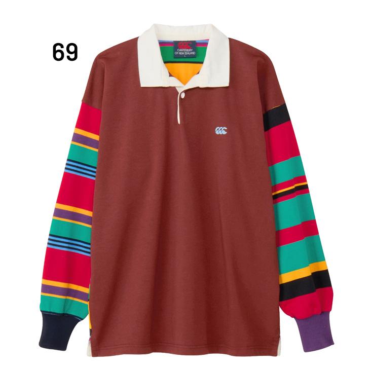 カンタベリー（Canterbury） ラガーシャツ 長袖 メンズ ユニセックス