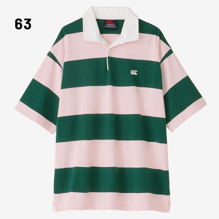 カンタベリー（Canterbury） ラガーシャツ 半袖 メンズ ユニセックス