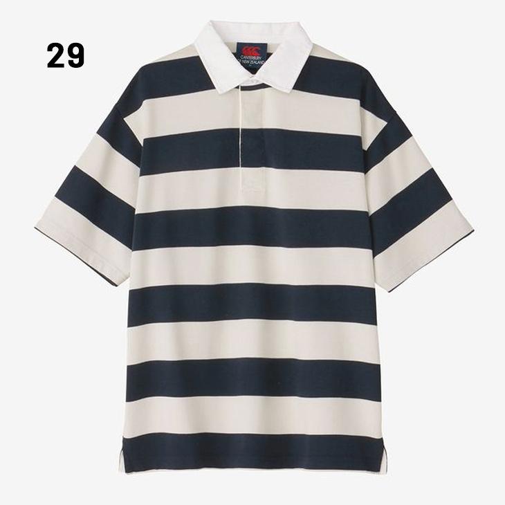 カンタベリー（Canterbury） ラガーシャツ 半袖 メンズ ユニセックス