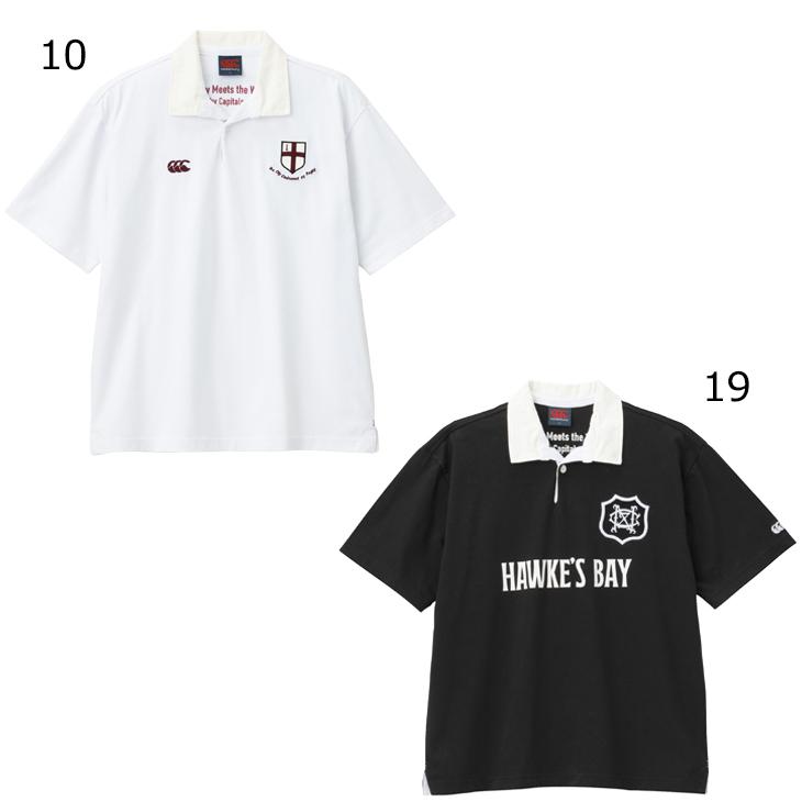 カンタベリー ラガーシャツ 半袖 メンズ canterbury ラグビー